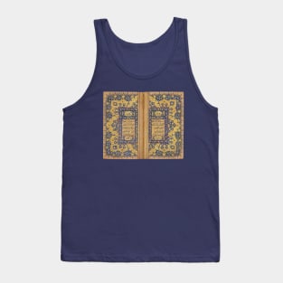 Qur'an manuscript illumination Tank Top